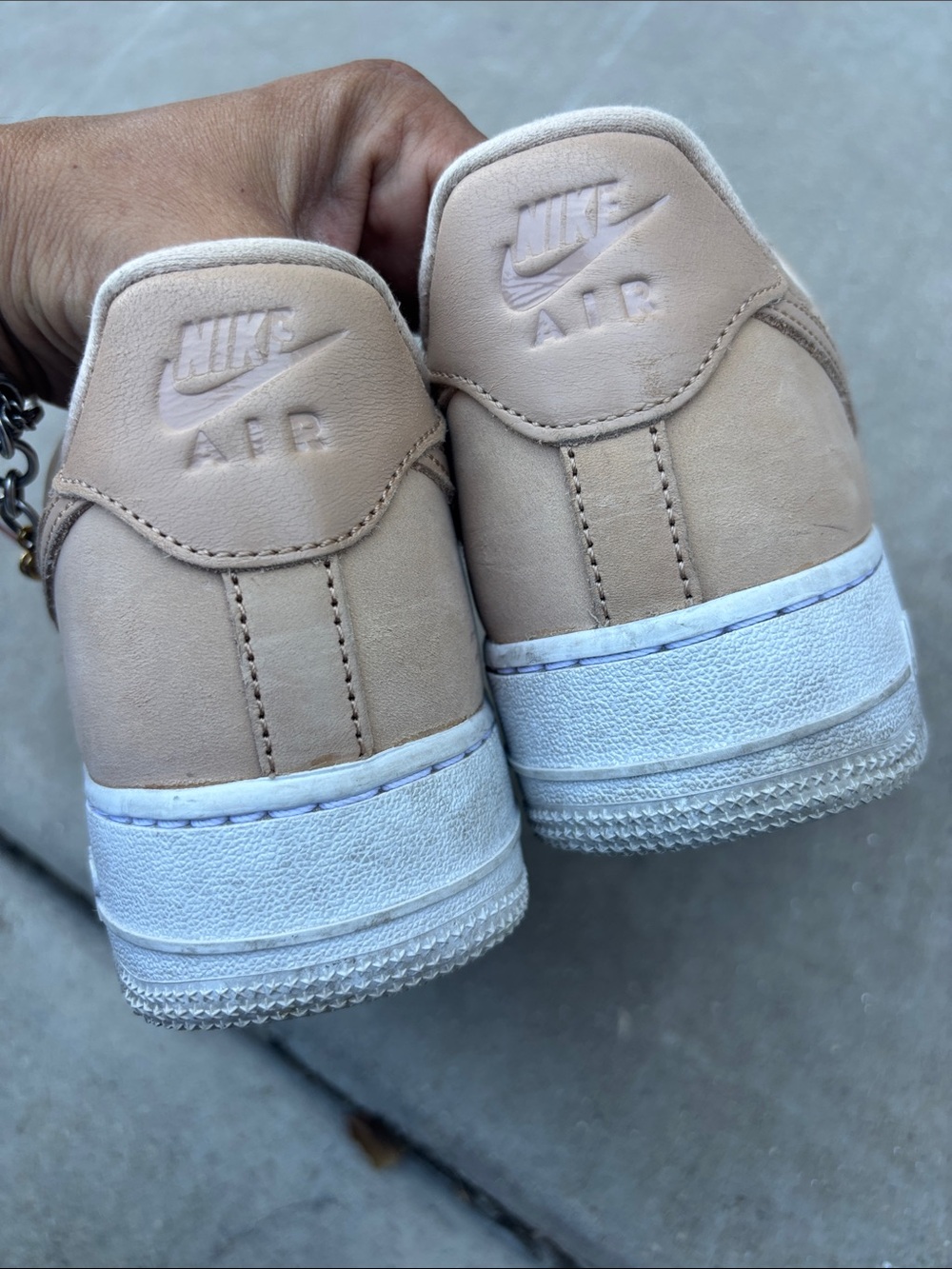 Nike Air Force 1 Low Sneakers - Beige - Picture 3 of 3